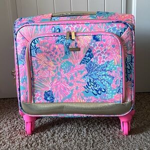 Lilly Pulitzer Rolling Carry-on Bag